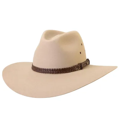 Akubra Riverina Fur Felt Hat Sand - fur felt hat purchase Reference: 8249 | Traclet Hat Shop
