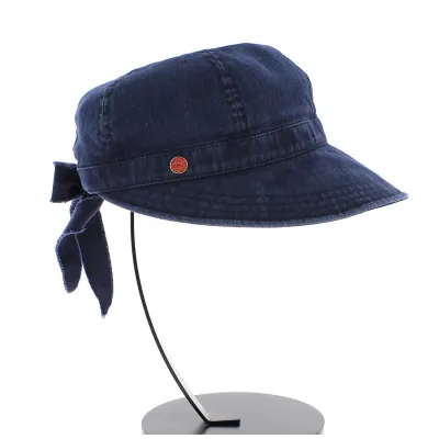 Angelina Anti-UV Cotton Navy Cap - Mayser Reference: 8250 | Traclet Hat Shop