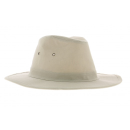 Jones men's fabric hat, light beige