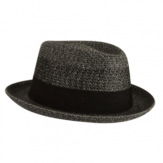 Bailey Black Straw Wilshire Trilby Hat
