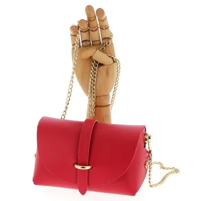 Red courtesy bag Reference: 8266 | Chapellerie Traclet