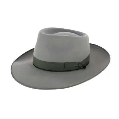 Chapeau Johnny Feutre Poil Gris - Guerra Reference : 8271 | Chapellerie Traclet