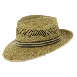 Thierry Traveller Natural Straw Hat - Traclet