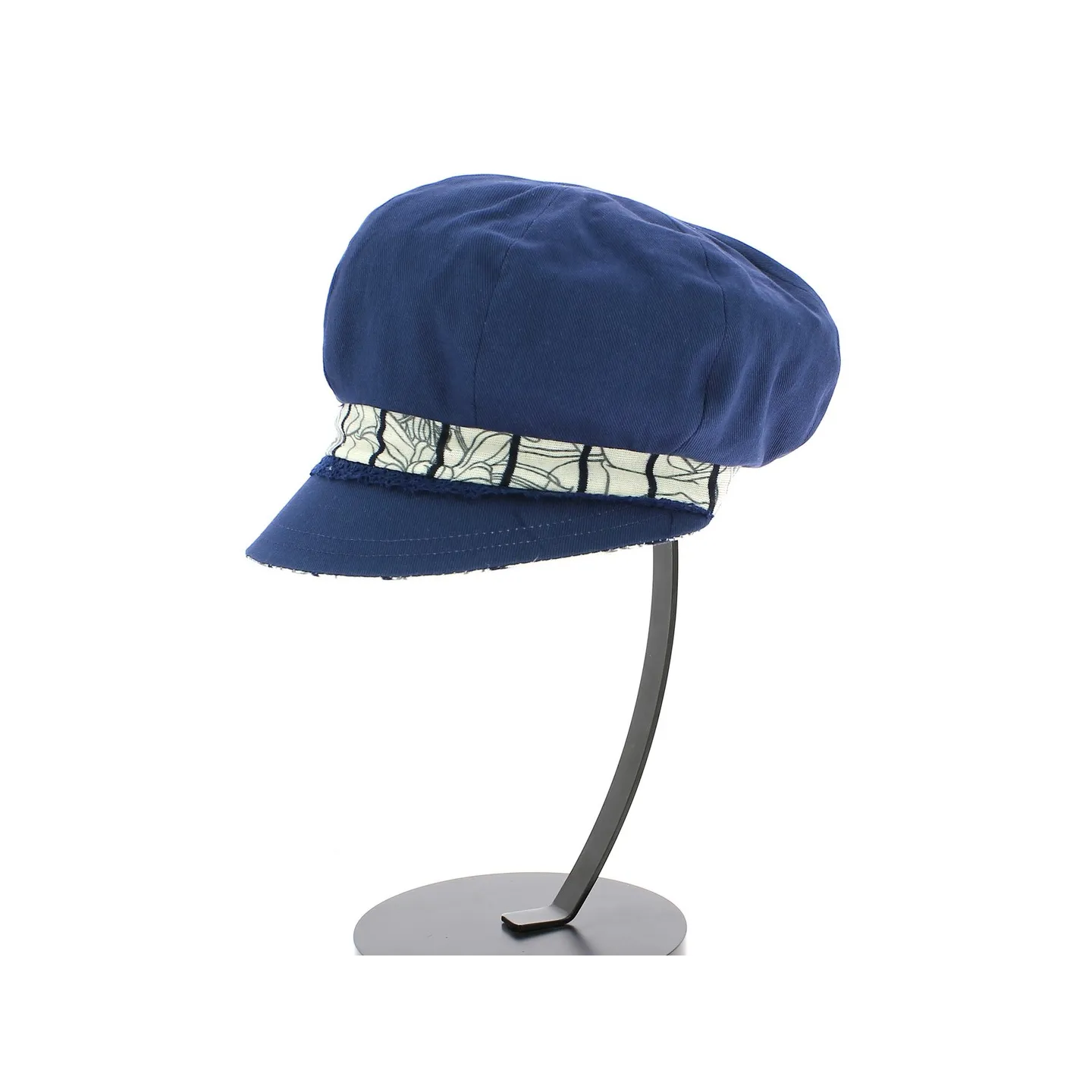 casquette gavroche réversible bleu Reference : 8287 | Chapellerie Traclet