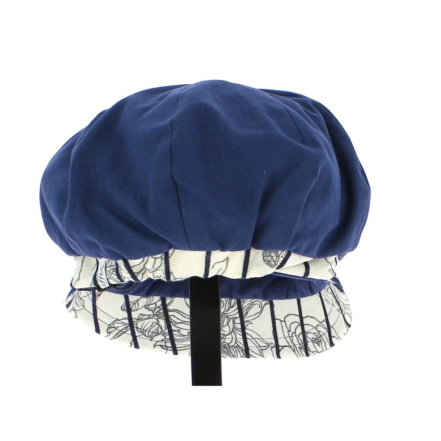 reversible blue newsboy cap Reference: 8287 | Traclet Hatmakers