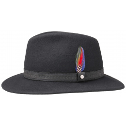 Stetson Black Hampton Traveller Hat