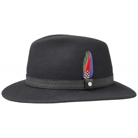 Hampton black Traveller Stetson hat