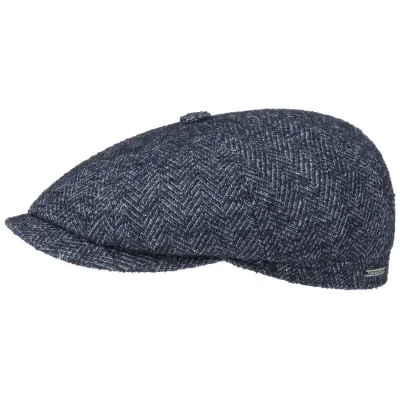 Casquette Hatteras EF Virgin Wool Marine - Stetson Reference : 7045 | Chapellerie Traclet
