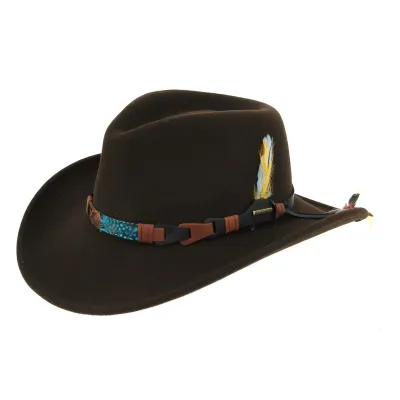 Stetson Kingsley Brown Hat - Stetson - 169 euros - hat purchase Reference: 13 | Traclet Hat Shop
