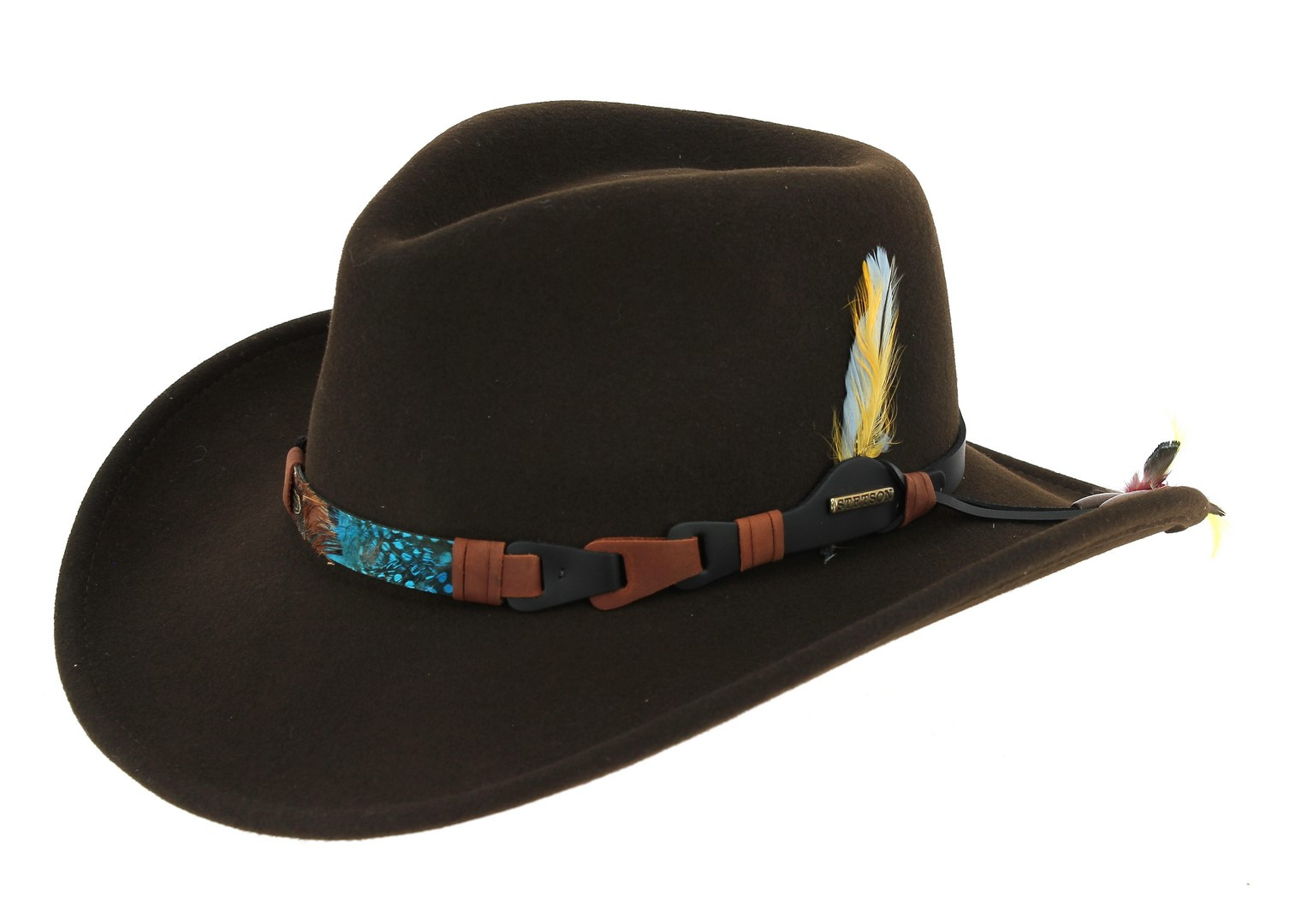 stetson hat chin strap