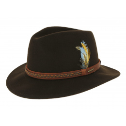 chapeau vitafelt Heath Marron - stetson