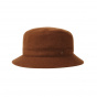 BURROUGHS Brown Bucket Hat - Brixton