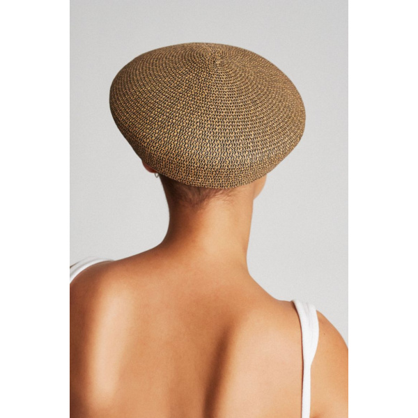 Brixton Audrey II Beret in Fuzzy Off White