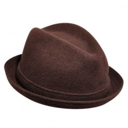 Brown Wool Player Hat - Kangol