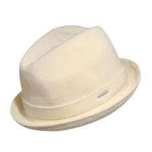 Chapeau Wool player Blanc - kangol Reference : 4130 | Chapellerie Traclet