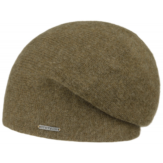 Shirley Cashmere Beanie Olive - Stetson