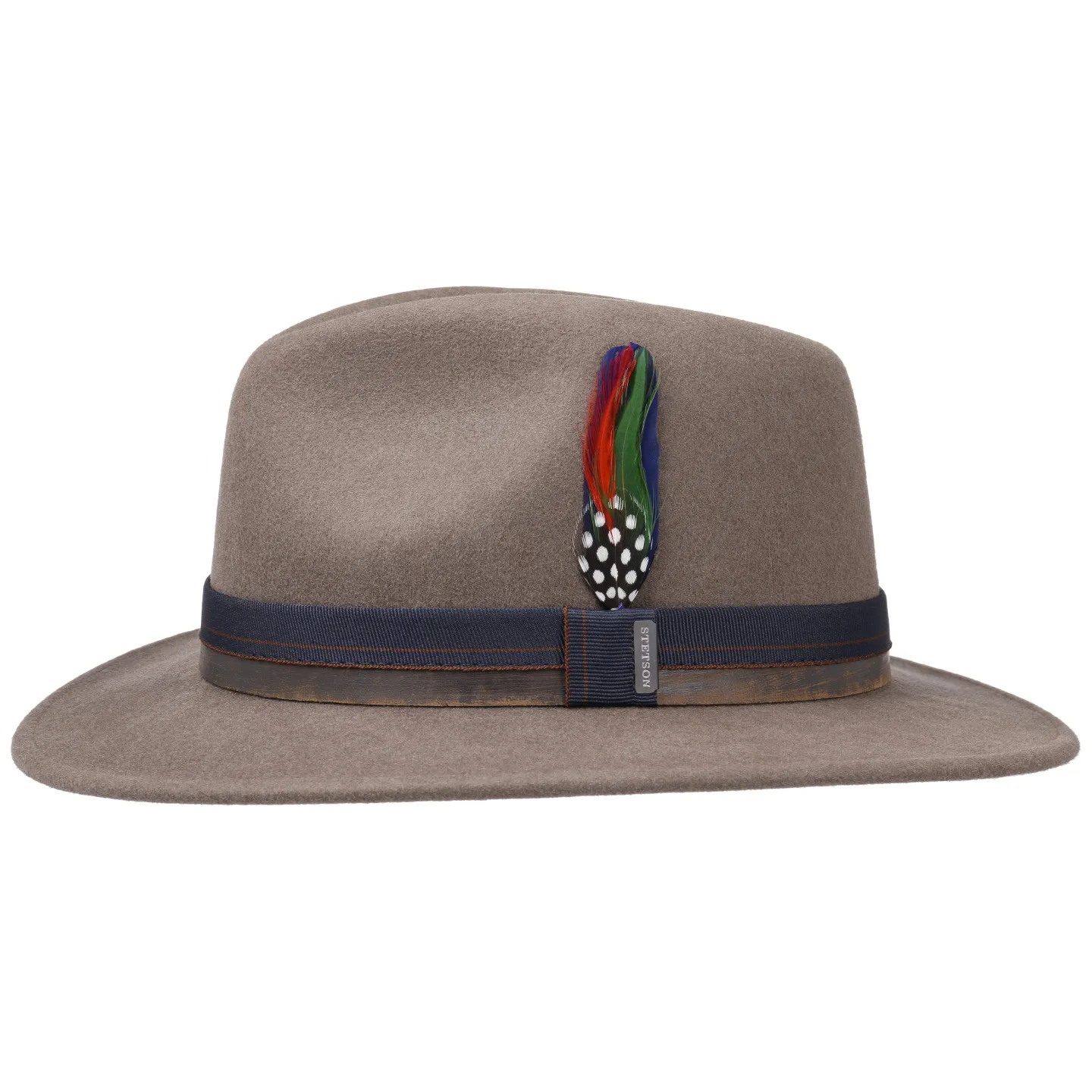 Chapeau Traveller Stetson - Pitman Taupe  Reference : 6419 | Chapellerie Traclet