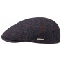 Stetson Stockton Flat Cap Anthracite Wool
