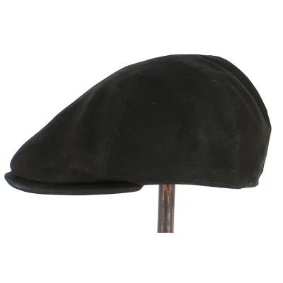 (Casquette Cuir Westport noir - City Sport- achat casquette Reference : 6423 | Chapellerie Traclet