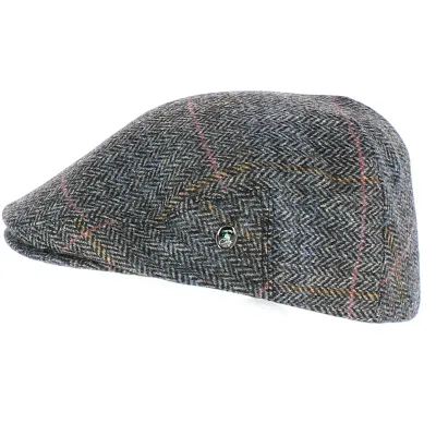 Casquette plate Edimbourg grise- City Sport Reference : 6160 | Chapellerie Traclet