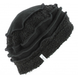 Beret knit gray