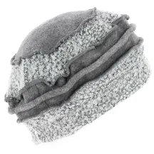 Gray Edline Toque - Traclet - buy newsboy cap Reference: 3467 | Traclet Hat Shop