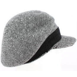 Bonnet casquette Gregorio Noir - Fléchet