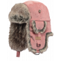 Pink Rib Bomber Ushanka -BARTS