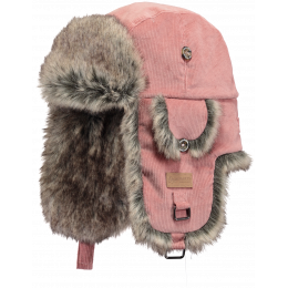 Pink Rib Bomber Ushanka -BARTS