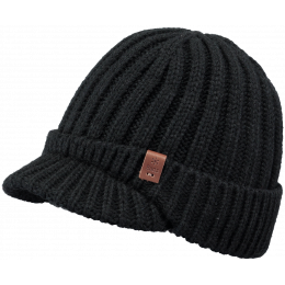 Black Silo Beanie Cap - Barts