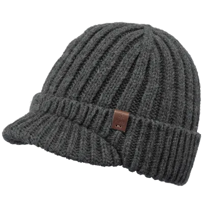 Silo Anthracite Beanie Cap - Barts Reference: 3901 | Traclet Hat Shop