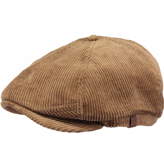 Brown Cotton Jamaica Flat Cap - Barts