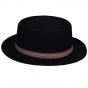 Porkpie Horn Hat Black - Bailey