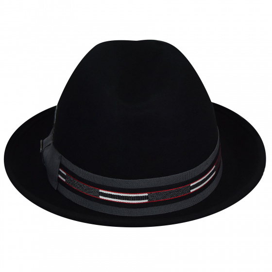 Black Marr Trilby Hat - Bailey