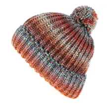 Bonnet Argume Orange Pompon Reference : 4441 | Chapellerie Traclet