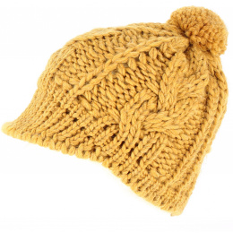 Mustard yellow Cublize beanie cap