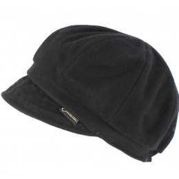 Black Nutmeg Gore-Tex Newsboy Cap by Traclet