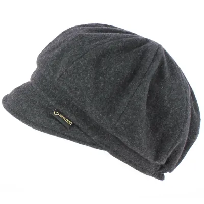 Traclet Nutmeg Grey Gore-Tex Newsboy Cap  Reference: 5804 | Traclet Hat Shop