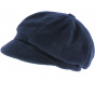 Casquette gavroche Abby polaire Marine - TRACLET