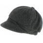Newsboy Cap Abby Fleece Anthracite - TRACLET