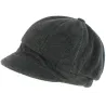 Casquette gavroche Abby polaire Anthracite - TRACLET Reference : 6623 | Chapellerie Traclet
