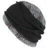 Ethel Wool Beanie Black/Grey - Traclet Reference: 2240 | Traclet Hatmakers