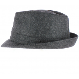 Trilby Macadam Hat Anthracite -Traclet