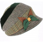 Mirna Newsboy Cap Patchwork Style - Traclet