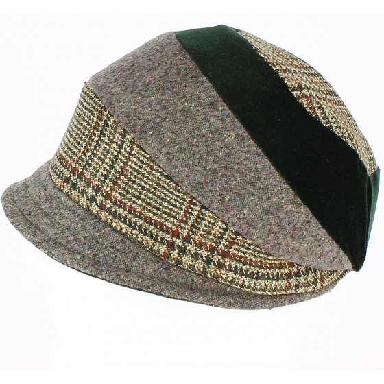Casquette Gavroche Mirna Style Patchwork - Traclet Casquette Gavroche Mirna Style Patchwork - Traclet
