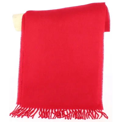 Virgin Wool Scarf Manoe Red - Traclet Reference: 3986 | Traclet Hat Shop