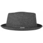 Pork Pie Geneva Grey Hat - Stetson 