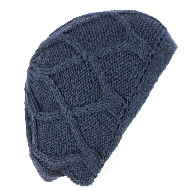 Blue Roberti knitted cradle - Traclet