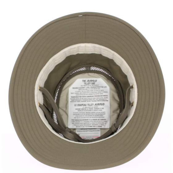 traveller LTM6 AIRFLO® Olive Hat Interior - Tilley traveller LTM6 AIRFLO® Olive Hat Interior - Tilley