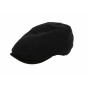 Niels Black Cashmere Flat Cap - Fléchet